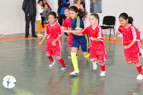 Lənkəranda “Məktəbli Qızlar” turnirinə start verilib - FOTO