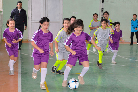 Lənkəranda “Məktəbli Qızlar” turnirinə start verilib - FOTO