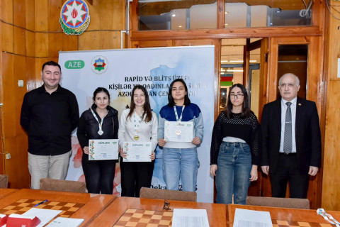 Şahmat üzrə Azərbaycan çempionatının mükafatçıları müəyyənləşib - FOTO