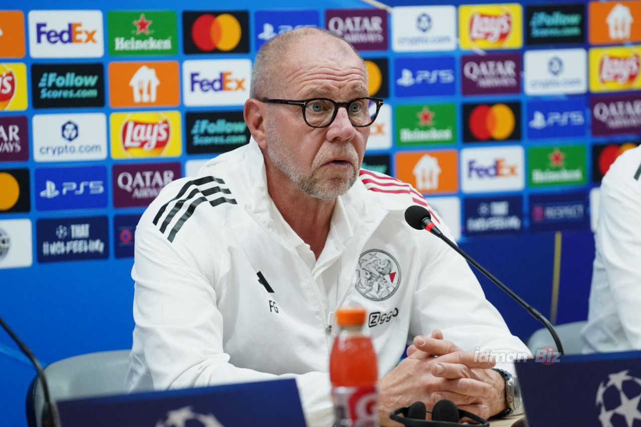 Coach of Ajax: “We have our own plans for the match against Qarabag”