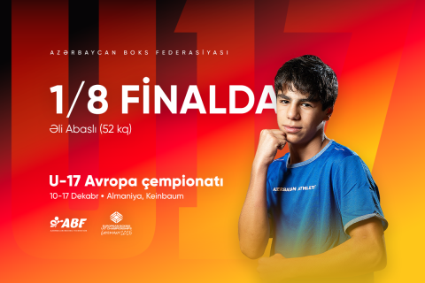Azərbaycan boksçusu Avropa çempionatında növbəti raunda adlayıb