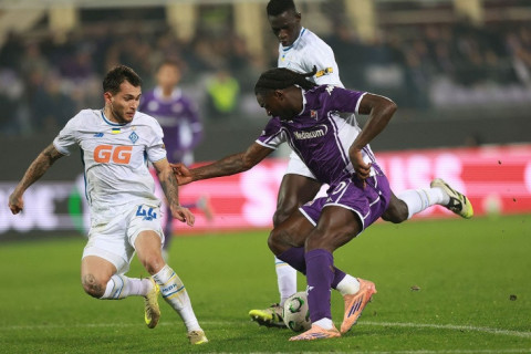 Лига конференций: "Фиорентина" обыграла киевское "Динамо"