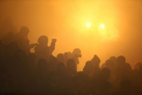 Польские фанаты напали на автобусы с болельщиками "Райо Вальекано"