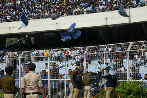 Полиция задержала организатора мероприятия с участием Месси в Калькутте