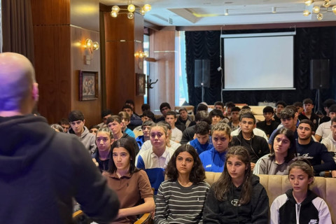 Дзюдоистам из регионов Азербайджана рассказали о вреде допинга - ФОТО