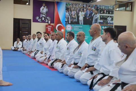 AKF-nin Ümumrespublika Texniki Seminarı və İmtahanı yekunlaşıb - FOTO