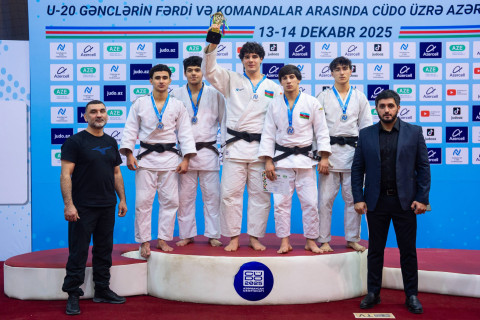 В Азербайджане определились победители командных соревнований по дзюдо - ФОТО