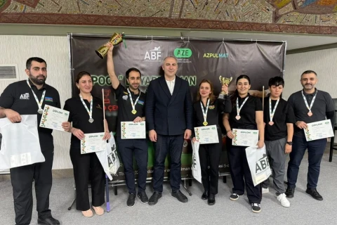 Bilyardın “Pool” növü üzrə Azərbaycan çempionatı başa çatıb