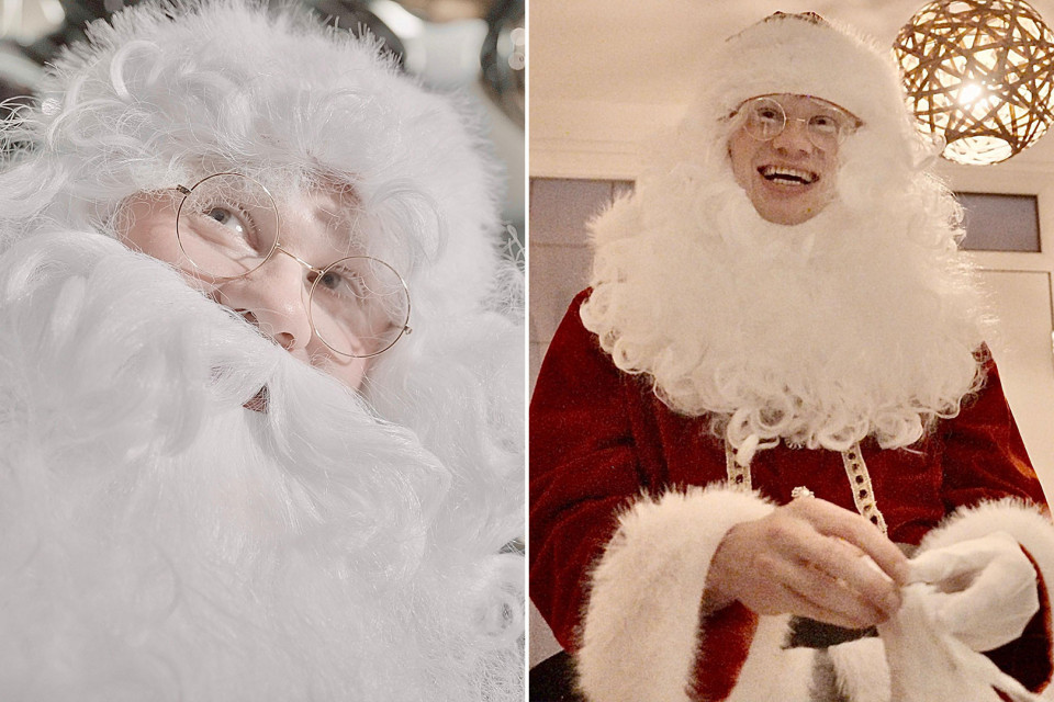 Holand Santa Klaus oldu və uşaqları sevindirdi - VİDEO