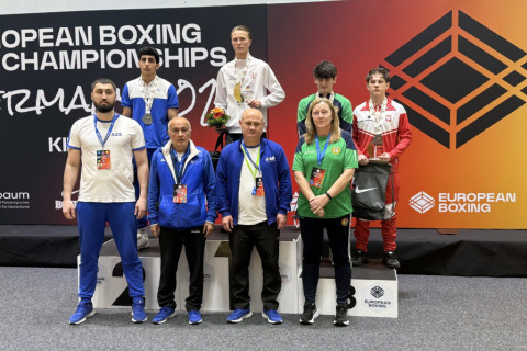 Azərbaycanın iki boksçusu Avropa çempionu olub, ikisi gümüş medal qazanıb - FOTO