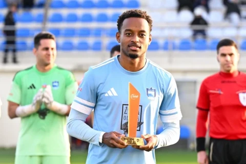 “Zirə”nin oyunçusu noyabr ayının ən yaxşı qoluna görə mükafata layiq görüldü