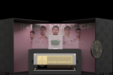 "Интер Майами" начал продавать траву, по которой ходил Месси - ФОТО