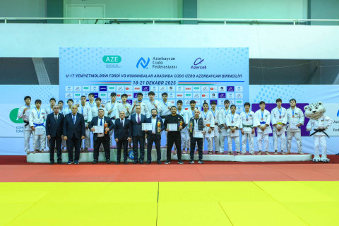 U-17 cüdoçular arasında Azərbaycan birinciliyi başa çatdı - FOTO