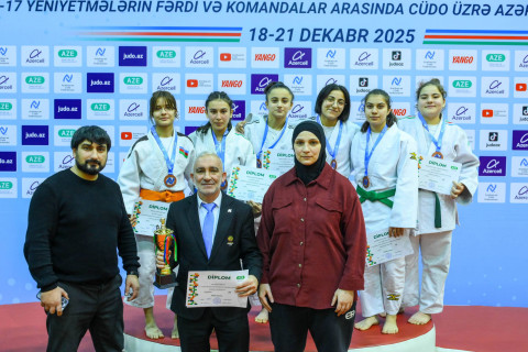 U-17 cüdoçular arasında Azərbaycan birinciliyi başa çatdı - FOTO