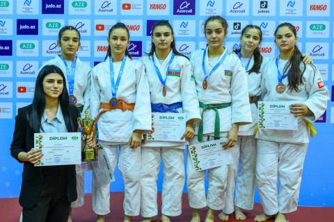 U-17 cüdoçular arasında Azərbaycan birinciliyi başa çatdı - FOTO