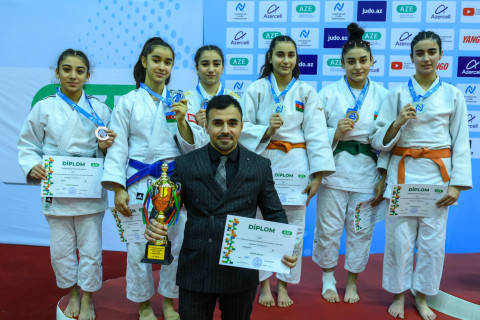 U-17 cüdoçular arasında Azərbaycan birinciliyi başa çatdı - FOTO