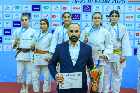 U-17 cüdoçular arasında Azərbaycan birinciliyi başa çatdı - FOTO