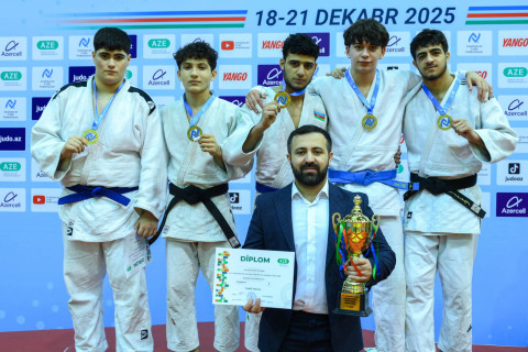 U-17 cüdoçular arasında Azərbaycan birinciliyi başa çatdı - FOTO