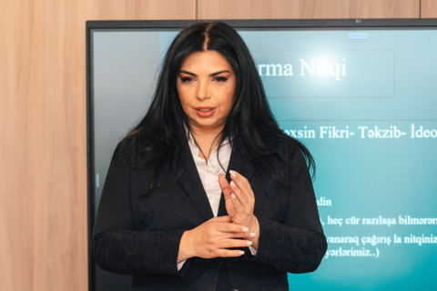 Azərbaycan güləşçiləri üçün etika və natiqlik təlimlərinə start verilib - FOTO