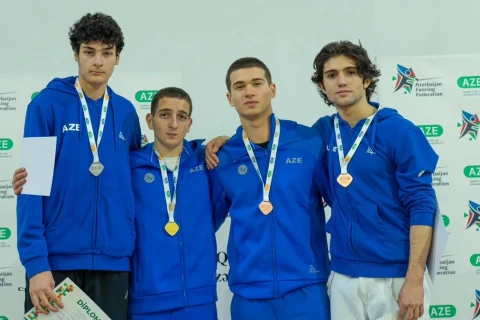 Завершилось первенство Азербайджана по фехтованию - ФОТО