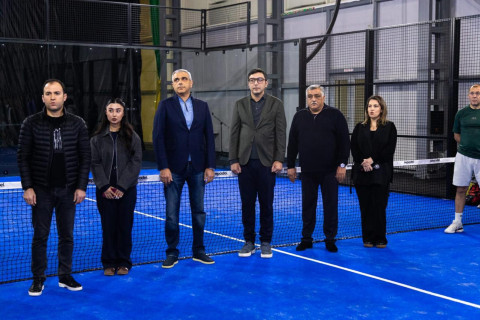 В Азербайджане стартовал первый чемпионат страны по падел- теннису - ФОТО