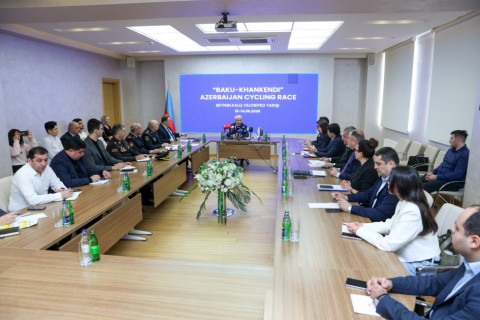 “Bakı-Xankəndi” Azərbaycan velosiped yarışının Təşkilat Komitəsinin iclası keçirilib - YENİLƏNİB + FOTO