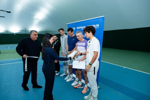Padel tennisi üzrə ilk Azərbaycan çempionatının qalibləri müəyyənləşib