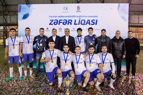 UEFA-nın “HatTrick” proqramı çərçivəsində “Zəfər” Liqasının qalibi müəyyənləşdi - FOTO