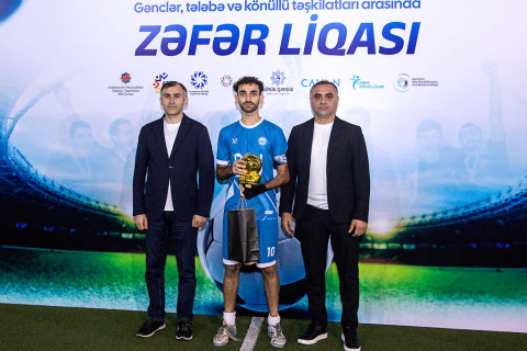 UEFA-nın “HatTrick” proqramı çərçivəsində “Zəfər” Liqasının qalibi müəyyənləşdi - FOTO