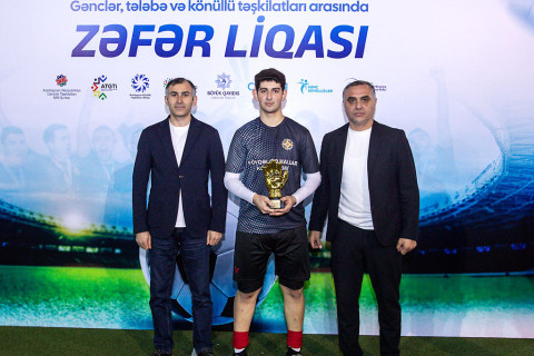 UEFA-nın “HatTrick” proqramı çərçivəsində “Zəfər” Liqasının qalibi müəyyənləşdi - FOTO