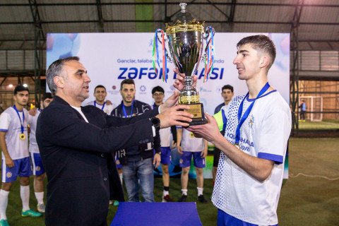 UEFA-nın “HatTrick” proqramı çərçivəsində “Zəfər” Liqasının qalibi müəyyənləşdi - FOTO