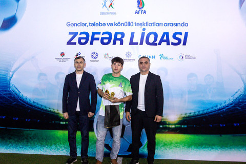 UEFA-nın “HatTrick” proqramı çərçivəsində “Zəfər” Liqasının qalibi müəyyənləşdi - FOTO