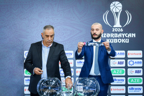 Прошла жеребьевка стадии плей-офф Кубка Азербайджана по баскетболу