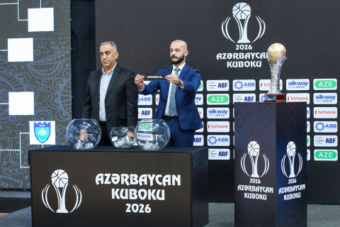 Прошла жеребьевка стадии плей-офф Кубка Азербайджана по баскетболу