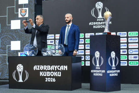 Прошла жеребьевка стадии плей-офф Кубка Азербайджана по баскетболу
