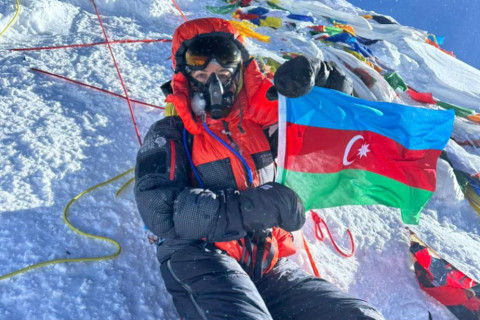 “Tərəqqi” medalı ilə təltif olunan alpinist: “Vətən müharibəsindəki Zəfər mənə Everest yolunda ilham verdi”