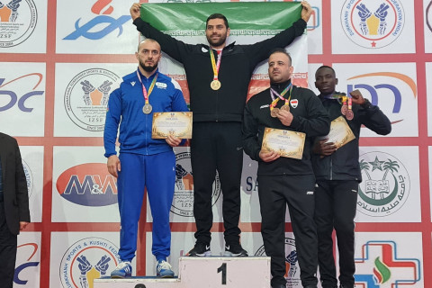 Сборная Азербайджана по зорхане и пехлеванской борьбе успешно выступила на Кубке мира - ФОТО