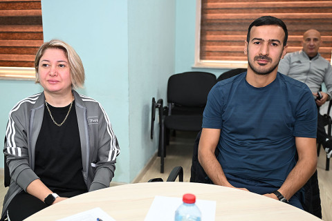 AFFA-nın təşkilatçılığı ilə məşqçi kurslarının təlimatçıları üçün kurs keçirilib - FOTO