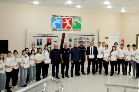 Azərbaycan Atletika Federasiyasında hakimlər üçün seminara yekun vurulub