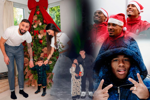 İdmançıların ailə və dost çevrəsində Yeni il görüntüləri - FOTO