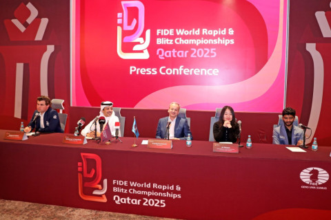 Азербайджанские шахматисты стартуют на чемпионате мира по рапиду и блицу