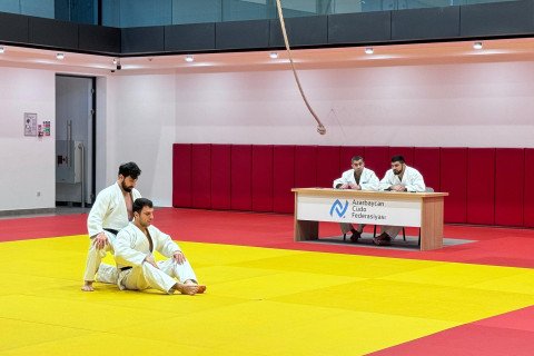 Azərbaycan Cüdo Federasiyasında məşqçilər üçün ustalıq imtahanları təşkil olundu - FOTO