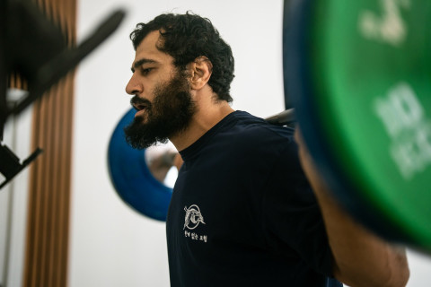 Cüdo üzrə kişi yığması Şamaxıda hazırlıqlarını davam etdirir - FOTO