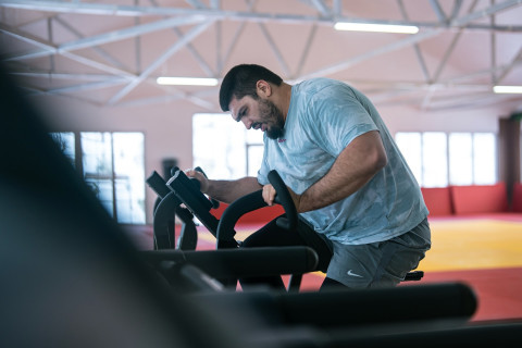 Cüdo üzrə kişi yığması Şamaxıda hazırlıqlarını davam etdirir - FOTO