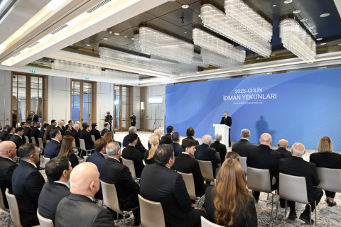 President Ilham Aliyev attended ceremony dedicated to 2025 sports results