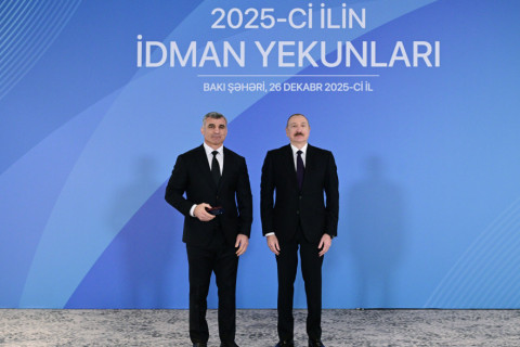 President Ilham Aliyev attended ceremony dedicated to 2025 sports results