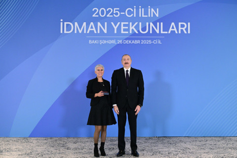 President Ilham Aliyev attended ceremony dedicated to 2025 sports results