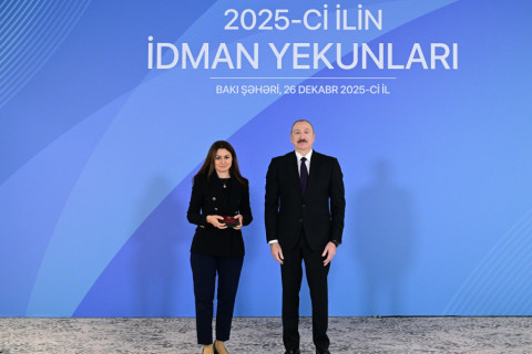 President Ilham Aliyev attended ceremony dedicated to 2025 sports results