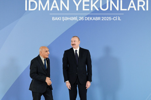 President Ilham Aliyev attended ceremony dedicated to 2025 sports results