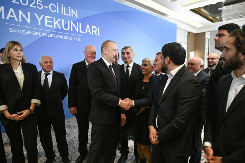 President Ilham Aliyev attended ceremony dedicated to 2025 sports results